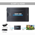 SCART to HDMI Converter Adapter Compatible Support 720p/1080P Output